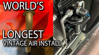 Worlds Longest Vintage Air Install Update [upl. by Enyrehtak884]