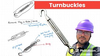 Turnbuckles in details Design and applications [upl. by Younglove]