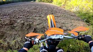 KTM SX 125  Enduro Day [upl. by Gadmon125]