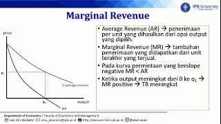 MK Mikroekonomi Pertemuan 10 [upl. by Reiko]