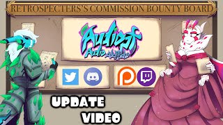 COMMISSIONS OPEN VS RETRO P2 UPDATE amp MORE Update Video [upl. by Scibert]