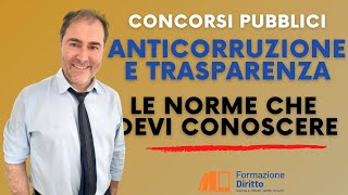 Anticorruzione e Trasparenza Le norme che devi conoscere [upl. by Seline]