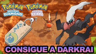 COMO CAPTURAR A DARKRAI EN POKÉMON DIAMANTE BRILLANTE Y POKÉMON PERLA RELUCIENTE [upl. by Leumas]