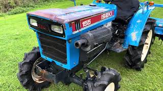 ISEKI 155 4WD Compact Tractor amp Rotavator [upl. by Ityak]