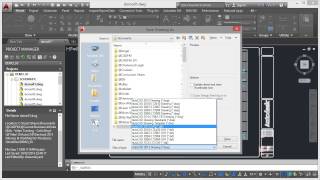 AutoCAD Electrical 2015 Tutorial  DWG Filetypes [upl. by Ives94]