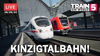 LIVE  Kinzigtalbahn  Train Sim World 5 280924 [upl. by Dranal]