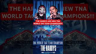 jeffhardy amp Matt The Hardys are new TNA World Tag Team Champions tna boundforglory thehardys [upl. by Tawney]