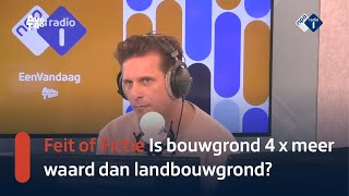 Is bouwgrond 4 x meer waard dan landbouwgrond  NPO Radio 1 [upl. by Yelich697]