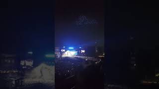 Paul McCartney espectáculo de drones México 2024 Let Me Roll It [upl. by Anilrahc]