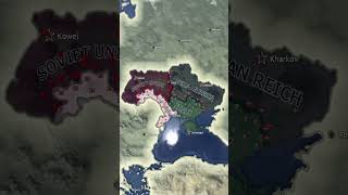 WW2 but the major countries were all in Ukraine  Hoi4 Timelapse history hoi4mp hoi4 map hearts [upl. by Nyltyak]