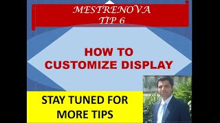 MestReNova Tutorial Tip 6  Display settings  Customize display  NMR software  Chemwonders [upl. by Ivanah]