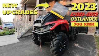 ALL NEW CANAM 700 XMR New upgrades [upl. by Kcireddor]