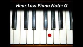 Hear Piano Note  Low G [upl. by Goldie]