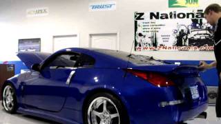 350Z Upgraded Hatch Struts HP [upl. by Glyn129]