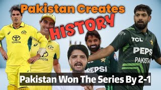 Aus vs Pak 3rd Odi Perth Pakistan Historic Victory Against Australia Pak Won By 8 Wickets [upl. by Heidi]