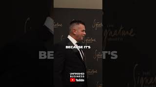 Meeting Matt Fiddes at the awards  Unfinished Business  Joseph Valente [upl. by Hoagland]