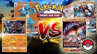 OP ROGUE DECK Garchomp  Lucario GX VS Buzzwole GX  Beast Ring  Pokemon TCG [upl. by Antonio613]