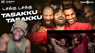 Vikram Vedha Songs  Tasakku Tasakku Video Song  Vijay Sethupathi  R Madhavan  Sam C SREACTION [upl. by Yelats]