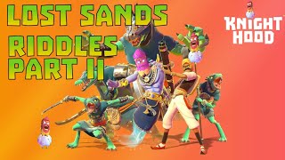 Riddles part 2 Lost Sands 2024 [upl. by Aierbma]