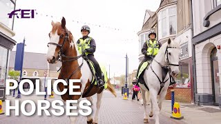 The South Wales Police and their horses on duty  RIDE presented by Longines [upl. by Porter785]