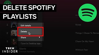 How To Delete A Playlist On Spotify [upl. by Erinn]