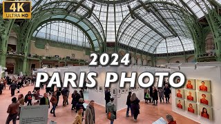 🇫🇷PARIS ART FAIR PARIS PHOTO 2024 AVANT PREMIÈRE 4K HDR 06NOVEMBER2024 [upl. by Clevie]