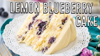 Lemon Blueberry Cake Shorts [upl. by Baillieu]