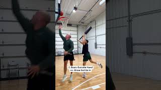 How to level up your finish options ✅ basketball basketballmoves [upl. by Nivrag]