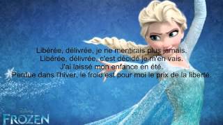 Frozen Let it go French lyrics [upl. by Ralf]