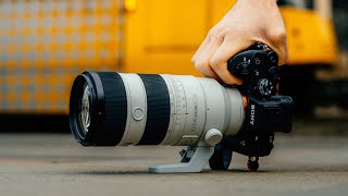 70200mm F28 GM II CITY STREET POV Photography  Sony A7IV [upl. by Anitahs242]