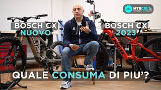 Bosch CX nuovo contro CX Gen 4 quale consuma di più [upl. by Drannek403]