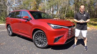 Is the 2024 Lexus TX 350 a BETTER luxury midsize SUV than an Acura MDX [upl. by Duff]