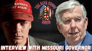 Interview with Missouri Governor Mike Parson [upl. by Haerdna734]