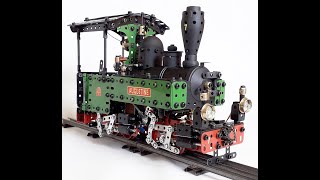 Locomotive Decauville type Mallet en Meccano [upl. by Daryl935]