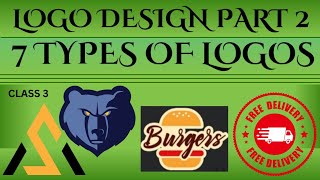 Logo design class 3part 2illustrator Photoshop complete coursegraphic designing free Course [upl. by Refinney537]