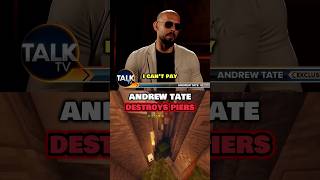 Andrew Tate DESTROYES Morgan Pirce [upl. by Yam]