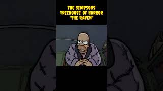 The Simpsons Treehouse of Horror quotThe Ravenquot Nevermore short horrorshort [upl. by Aisat]