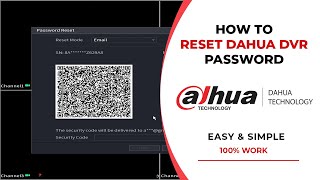 How to Reset Dahua DVR Admin Password  Dahua XVR Password Reset [upl. by Arbe]