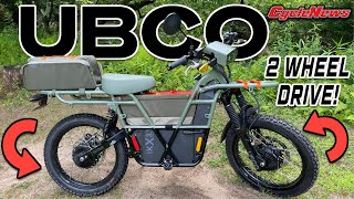 UBCO 2x2 Adventure Bike Review  Cycle News [upl. by Lennad635]