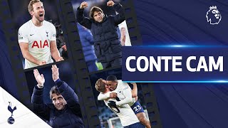 Antonio Contes reactions to UNBELIEVABLE win at Leicester  CONTE CAM  Leicester 23 Spurs [upl. by Vito]