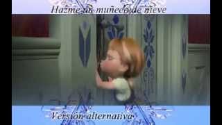 FROZEN Hazme un muñeco de nieve PARODIA [upl. by Adelia]