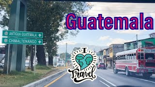 Guatemala 🇬🇹 Road from San Lucas Sacatepequez to Antigua [upl. by Atyekram]