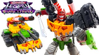 Transformers LEGACY Evolution Voyager Class BLUDGEON Comic Universe Review [upl. by Clevie180]