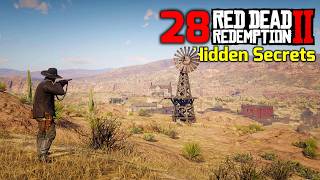 28 Hidden Secrets That Players Missed in Desert  Red Dead Redemption 2 [upl. by Ernesto]