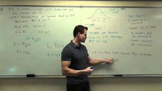 Statistics Lecture 63 The Standard Normal Distribution Using zscore Standard Score [upl. by Dardani696]