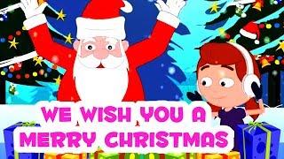 We Wish You a Merry Christmas in English  Kids Christmas Songs  Christmas Carols For Babies [upl. by Yelhak]