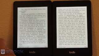 Kindle Paperwhite 2 vs Paperwhite 1 Comparison [upl. by Ikiv9]