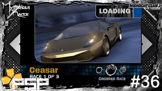 MC3 Dub Edition  Ceasar II Modo Carreira PSP  Redmi 12 mc3 midnightclub psp ppsspp [upl. by Atokad161]