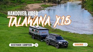 Austrack Campers  Talawana X15 Handover Video [upl. by Mathre562]