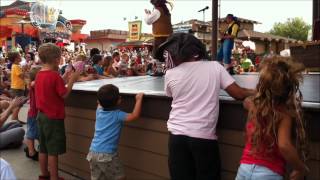 Rex with Sharky and Bones at Downtown Disney [upl. by Dannica502]